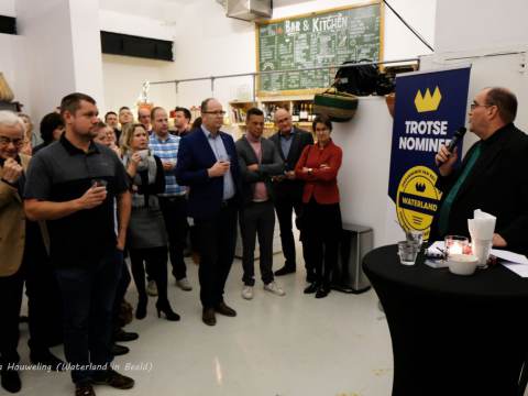 Jan Peter Valk van Fysiotherapie Ooster Ee winnaar Waterlandse Ondernemersprijs 2018