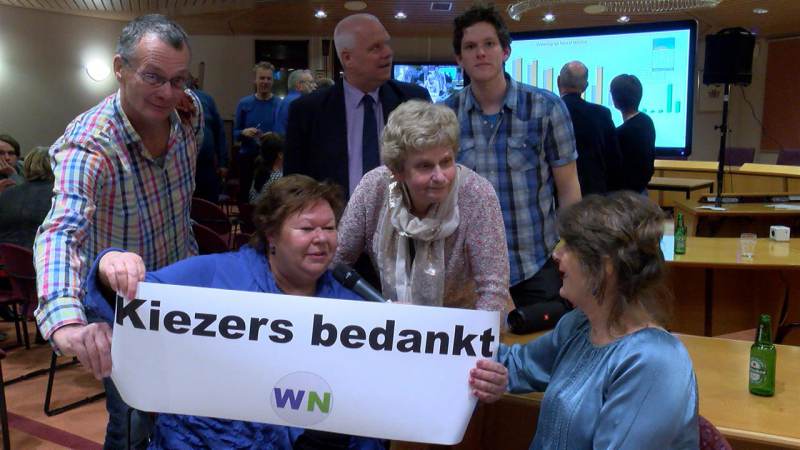 Alleen winnaars bij gemeenteraadsverkiezingen Waterland