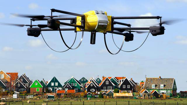 Drone gaat op 31 juli foto's van Marken maken