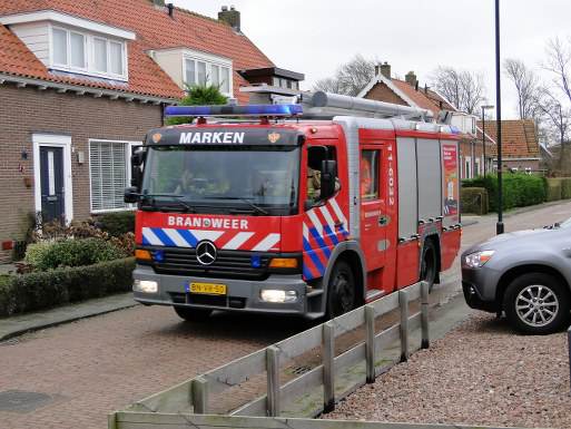 Brandweer Marken 3e van Nederland  bij 112-wedstrijd