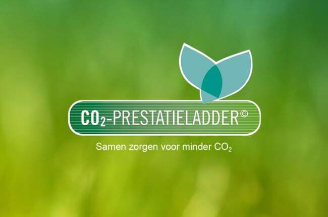 Huiberts BV haalt certificaat voor de CO2-Prestatieladder trede 5