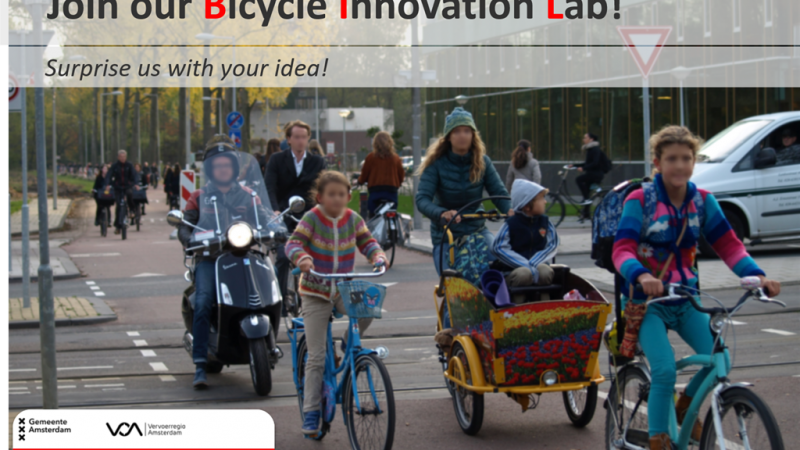 Prijsvraag voor slimste oplossing voor verschillende snelheden op het fietspad