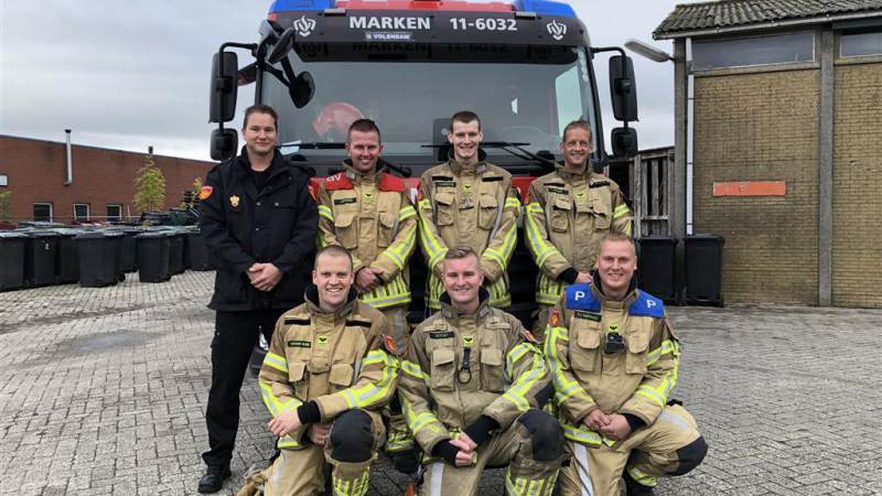 Brandweer Marken/Volendam derde van Nederland