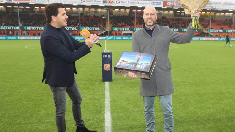 Richard de Weijze neemt afscheid van FC Volendam