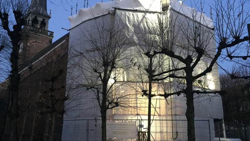 Restauratie buitengevel Broeker Kerk afgerond
