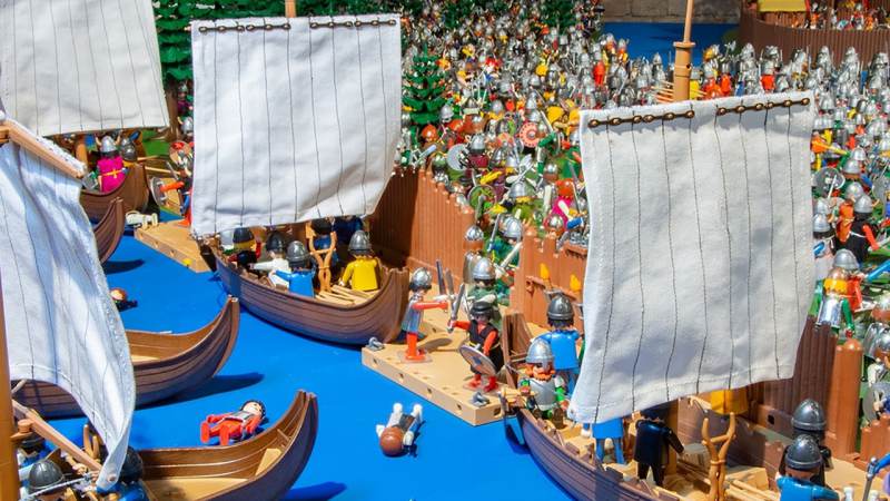 Tentoonstelling “Strijd om vrijheid, 1000 jaar Nederland in Playmobil”