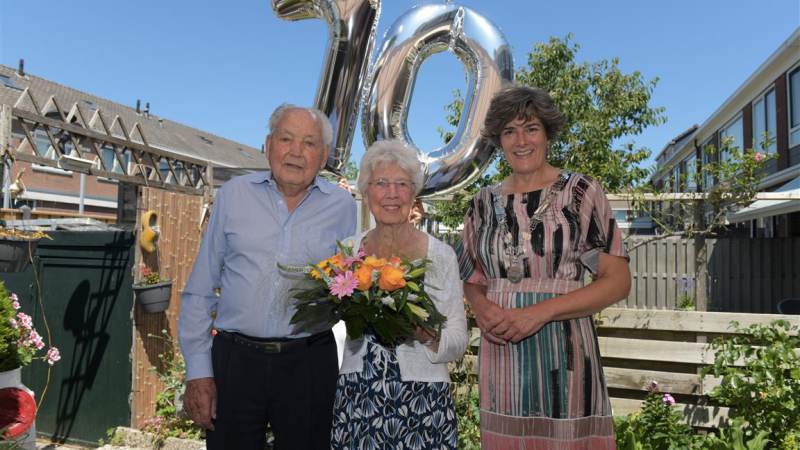 Echtpaar Bos-Schepers zeventig jaar getrouwd