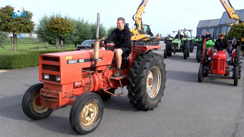 Katwouder feestweekend uiteraard met traktortoertocht