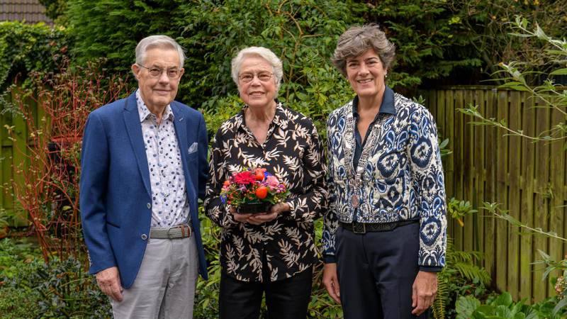 Echtpaar Brandse-Teuben 60 jaar getrouwd