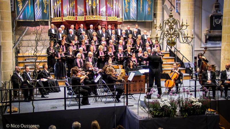 Cantorij Monnickendam zingt de Johannes Passion van Bach in de Grote Kerk van Monnickendam