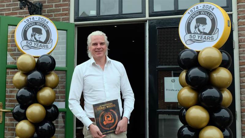 Henri Willig viert 50 jarig bestaan met jubileumboek en Golden Whisky Jubilee Cheese