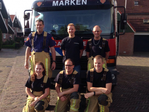 Brandweer Marken vijfde bij provinciale TS/HD wedstrijd in Zaanstad
