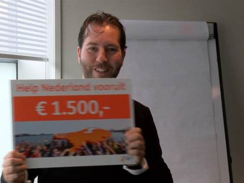 5.000 euro voor PIM bij actie 'Help Nederland vooruit' van ING