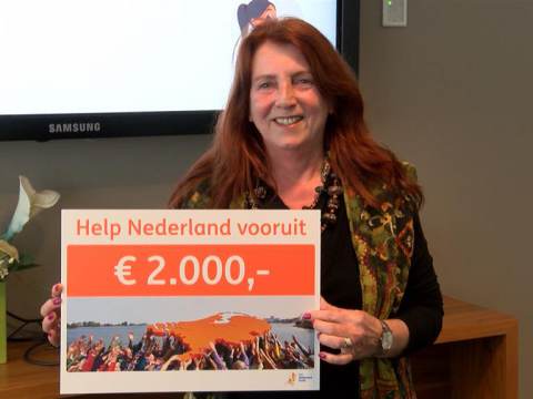 5.000 euro voor PIM bij actie 'Help Nederland vooruit' van ING