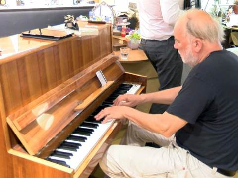 Veel Waterlandse muzikanten bij Pianowandeling Edam 2018