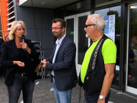 Motortocht voor Stichting Haarwensen levert 1615 euro op