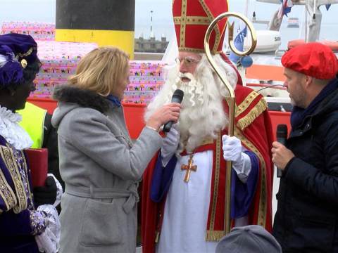 Sinterklaas is ook weer op Marken aangekomen