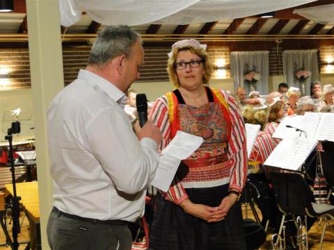 Donateursconcert ‘Juliana’ in teken van afscheid dirigent