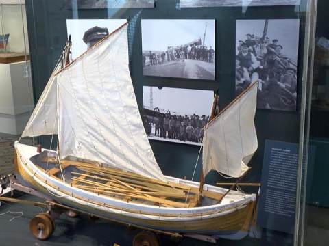 Tentoonstelling 'Boten bij de Vis' in Waterlandsmuseum De Speeltoren