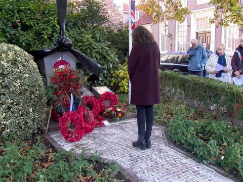 Mooie Remembrance Day 2019 in Monnickendam