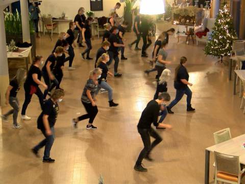 Swaensborch danst de Jerusalema Challenge