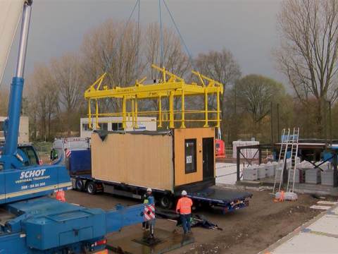 Bouw nieuwbouwproject M'DAM in volle gang