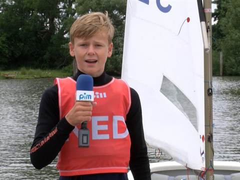 Niels Brandt (13) naar jeugd-WK Zeilen