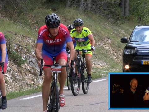 19 fietsers beklimmen Mont Ventoux voor Huis aan het Water