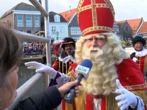 Sinterklaas is weer in Waterland aangekomen