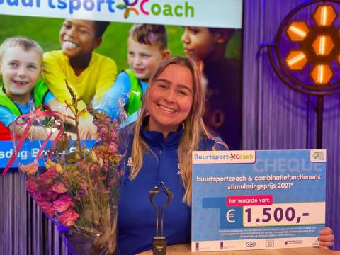 Rachel Plaggenburg gekozen tot Buurtsportcoach van het jaar