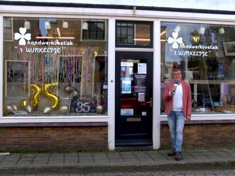 Handwerkboutique 't Winkeltje in Monnickendam bestaat 35 jaar