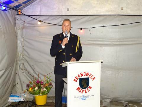 Dirk Boes neemt na ruim 40 jaar afscheid van Brandweer Marken