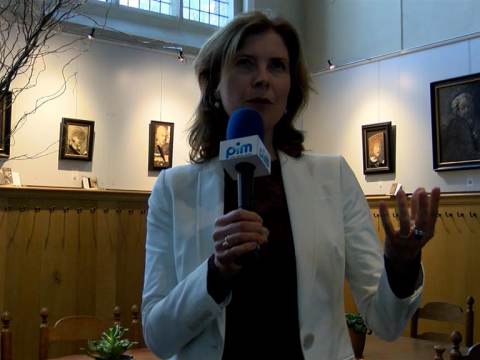 `Koninklijke` lezing van Marcia Luyten in Broeker Kerk