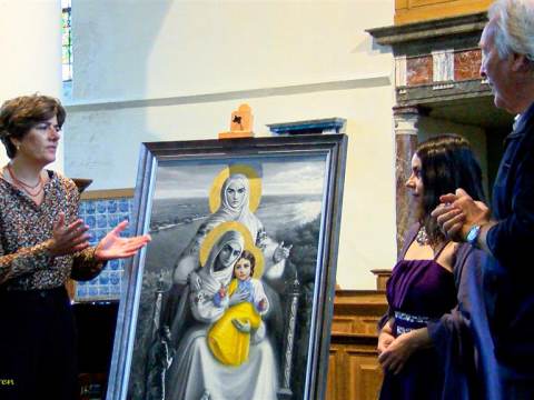 Documentaire en onthulling 'De Zwarte Icoon' in Broeker Kerk