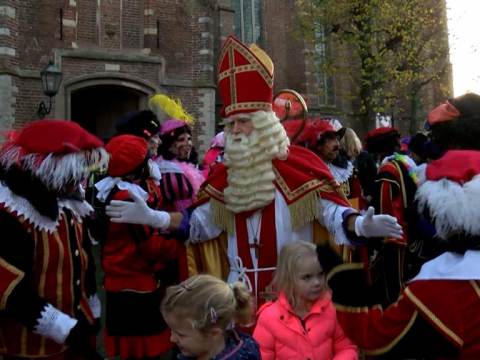 Sinterklaas gelukkig toch weer in Monnickendam aangekomen