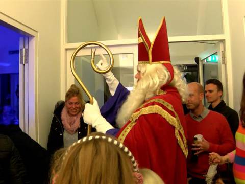 Een warm welkom voor Sinterklaas op Marken
