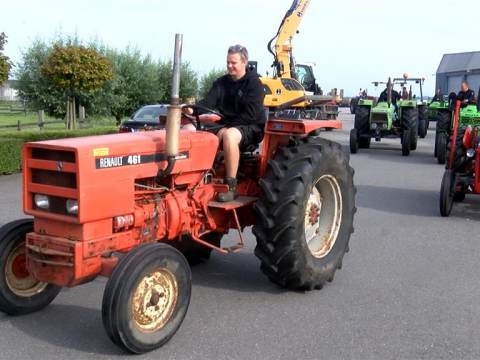 Katwouder feestweekend uiteraard met traktortoertocht