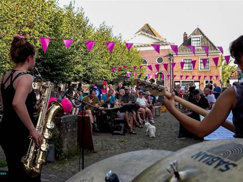 De binnenstad van Monnickendam prachtig decor voor Soundbites