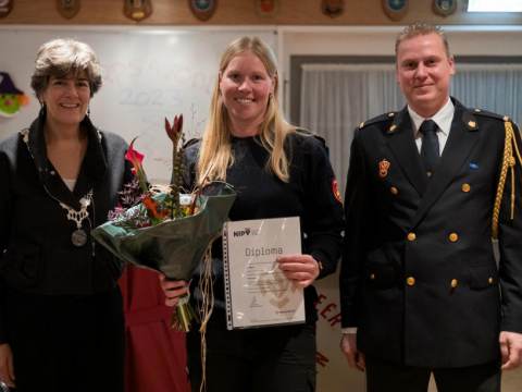 Dirk de Waart viert 40-jarig brandweer jubileum