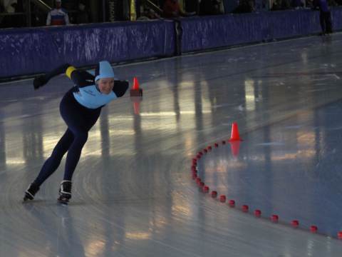 Mooie afsluiting van een topseizoen voor schaatsster Erica Della Guardia-de Jong